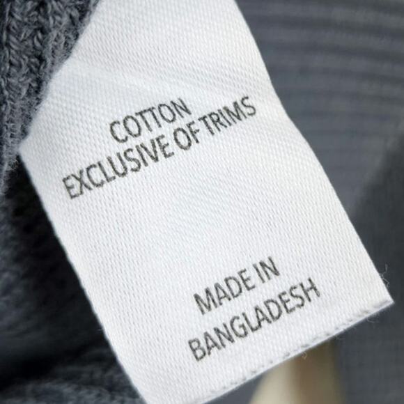 Allgood Large Grey Gray Sweater Sweatshirt - Picture 6 of 9